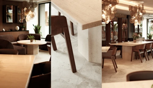 Cafe Late Marmur - Stoły z kamienia MEUStone Bielsko-Biała