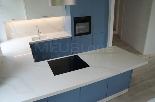 Calacatta Classic Kwarcogranit - Blaty z kwarcogranitu MEUStone Kamieniarstwo Bielsko-Biała