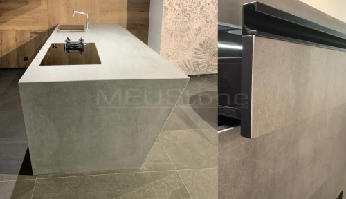 LAMINAM Pietra di Savoia Grigia Spiek - Blaty kuchenne ze spieku kwarcowego MEUStone Kamieniarstwo Bielsko-Biała