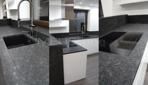 Steel Grey Granit - Blaty kuchenne z granitu MEUStone Bielsko-Biała