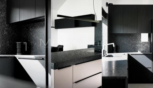 Steel Grey Granit - Granitowe blaty kuchenne - MEUStone Kamieniarstwo Bielsko-Biała
