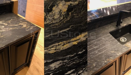 Titanium Granit - Blaty kamienne MEUStone Kamieniarstwo Bielsko-Biała