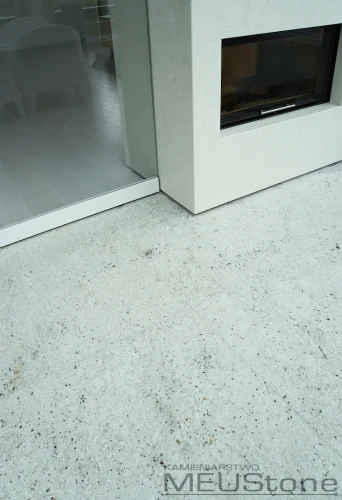 Posadzki z granitu, blaty kuchenne Colonial White granitowe 4 kamieniarstwo