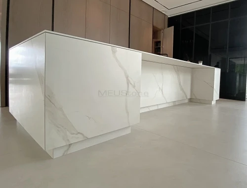Blaty kuchenne ze spieku Laminam Calacatta Oro Venato Kuchnie spieki MEUStone Bielsko-Biała